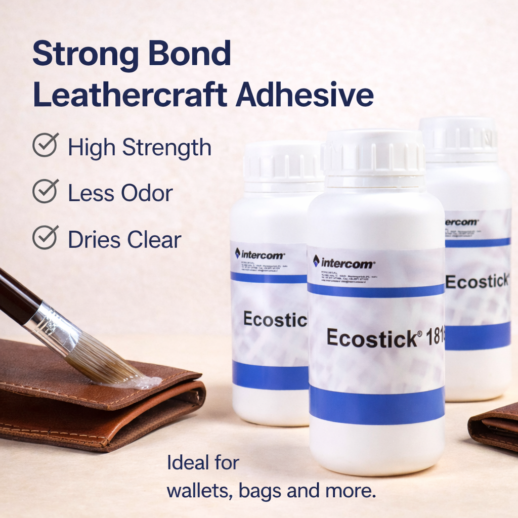 Intercom Ecostick 1816B – Water-Based Leather Glue 250ml (Strong, Flexible, No Yellowing)