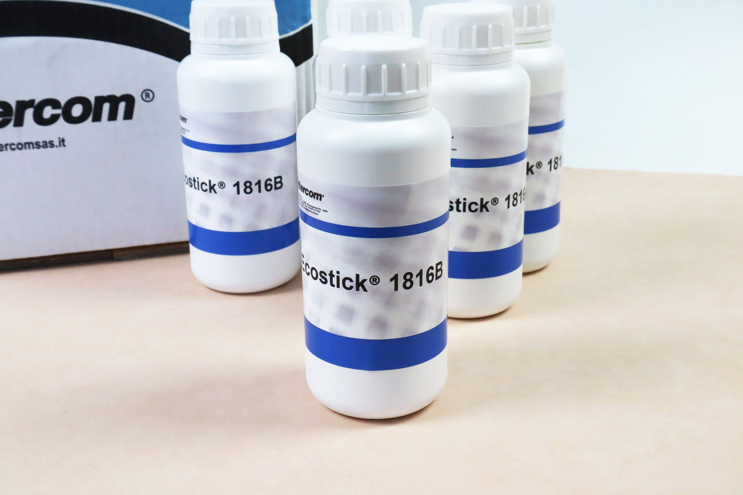 Intercom Ecostick 1816B 250ml, water-based adhesive and glue for leather craft