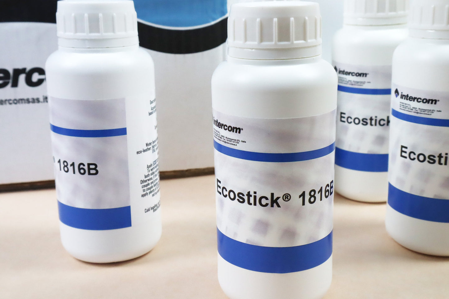 Intercom Ecostick 1816B 250ml, water-based adhesive and glue for leather craft
