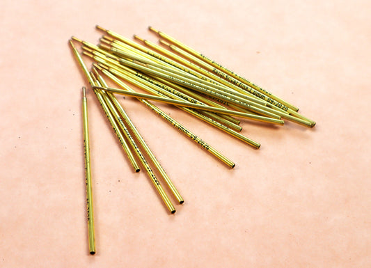 5 PCS set Silver refills for leather marking pen