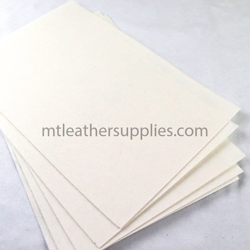 PITEX  Non-woven  leather stiffener 0.6/0.8/1/1.2/1.5 mm Sheets - 5 PCS Set-Reinforcement leather Bags Sheets- size 20 cm x 30 cm