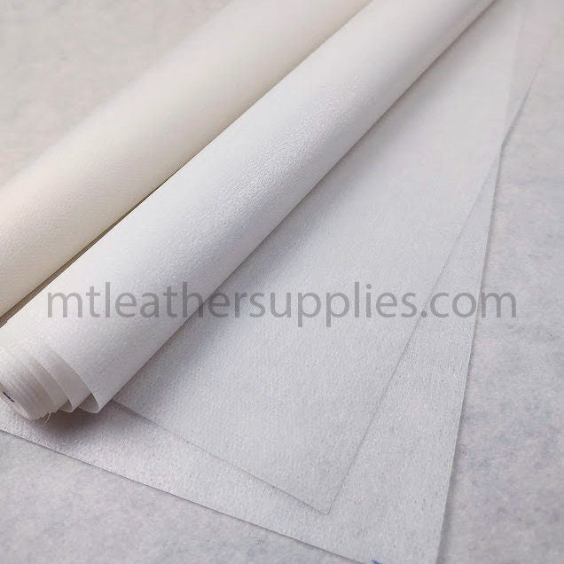 Thermo-adhesive  leather stiffener  - leather reinforcement  -  size 50 cm x 150 cm ( [20" x 60"] about 8 sf