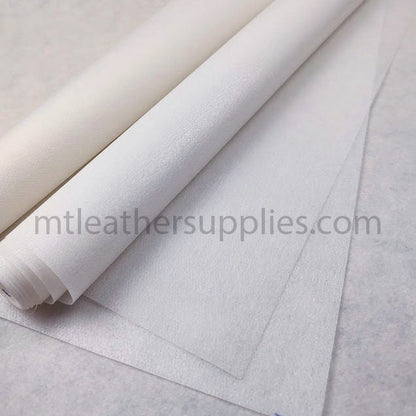 Thermo-adhesive  leather stiffener  - leather reinforcement  -  size 50 cm x 150 cm ( [20" x 60"] about 8 sf