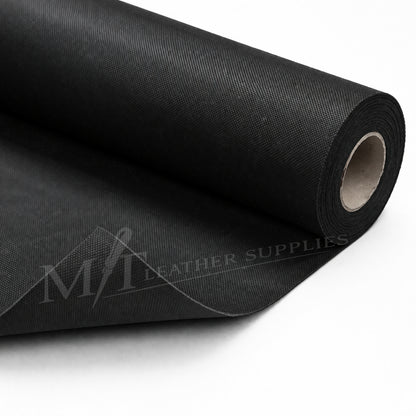 Black Nonwoven Adhesive Fabric 0.3 mm – Lightweight Leather Reinforcement (Bag Interlining)